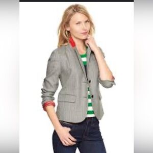 Gap herringbone academy blazer- size 0